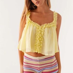Peppermayo Aimee Top Yellow